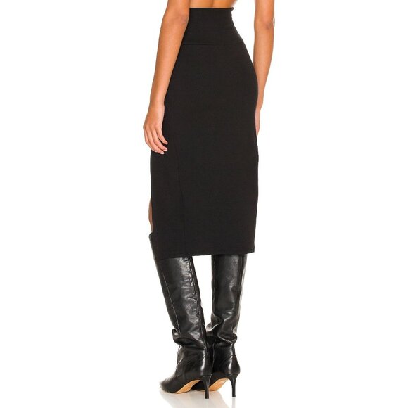 Lovers & Friends Liv Midi Skirt in Black - Picture 3 of 5